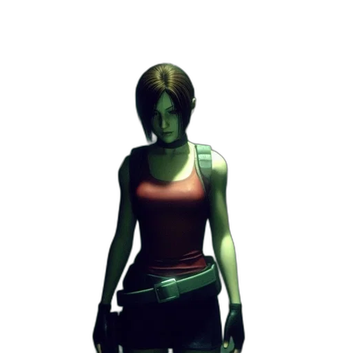 staff, mask, dress, face, concept art, 3d render, cyberpunk, comic book art transparent PNG cut-out