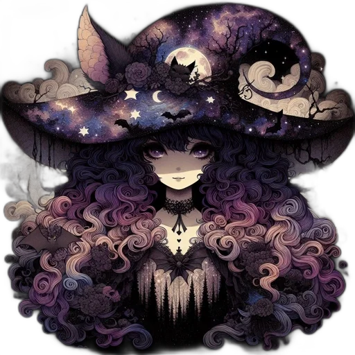 hat, mask, crown, creature, fantasy art, pixel art, watercolor, concept art transparent PNG cut-out