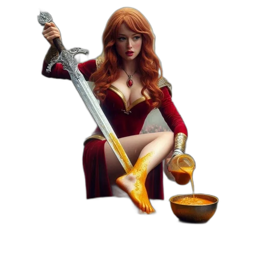 sword, weapon, staff, jewelry, fantasy art, concept art, pixel art, 3d render transparent PNG cut-out