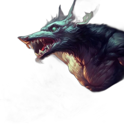 dragon, creature, animal, mask, fantasy art, concept art, photorealistic, watercolor transparent PNG cut-out