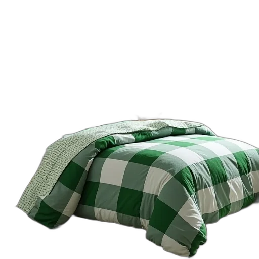 furniture, umbrella, hat, jacket, 3d render, photorealistic, green, bed transparent PNG cut-out
