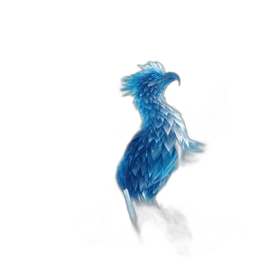 dragon, animal, creature, hair, concept art, watercolor, fantasy art, photorealistic transparent PNG cut-out