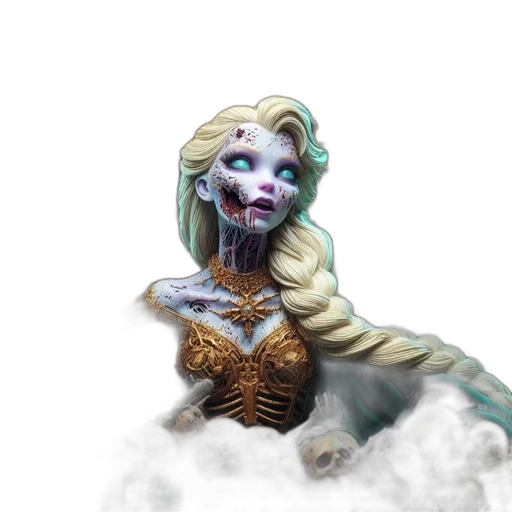 creature, mask, fantasy art, concept art, 3d render, comic book art, pastel, regal transparent PNG cut-out