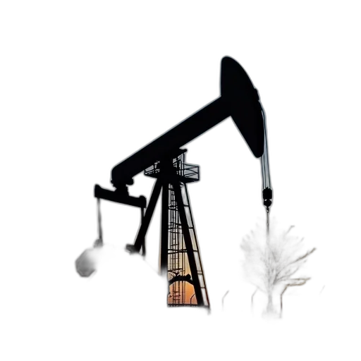 weapon, jewelry, concept art, silhouette, oil, rig, dusk, clear transparent PNG cut-out