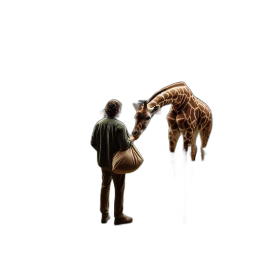 creature, animal, hair, weapon, pixel art, concept art, 3d render, fantasy art transparent PNG cut-out