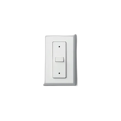 robot, animal, 3d render, white, electrical, wall, switch, two transparent PNG cut-out