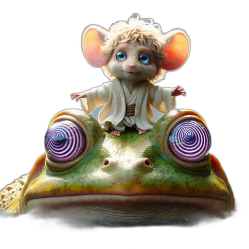 creature, crown, animal, jewelry, concept art, photorealistic, 3d render, fantasy art transparent PNG cut-out