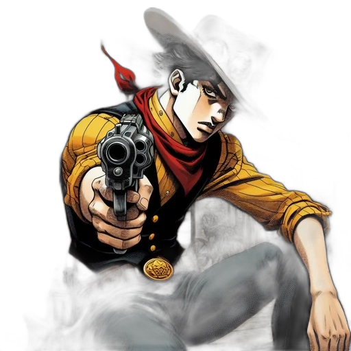 weapon, staff, comic book art, concept art, cartoon, pixel art, western-style, scene transparent PNG cut-out