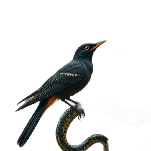 staff, animal, dragon, creature, 3d render, concept art, photorealistic, fantasy art transparent PNG cut-out
