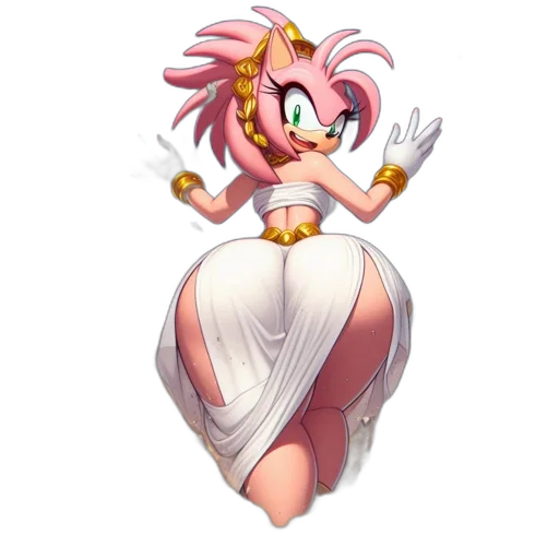 dress, staff, concept art, pixel art, fantasy art, anime, animated, hedgehog transparent PNG cut-out