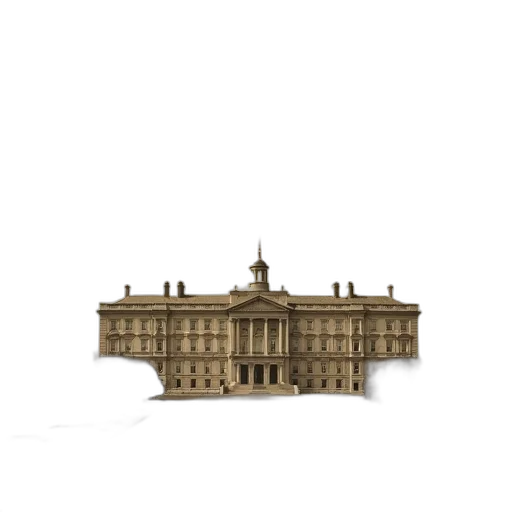 building, crown, furniture, staff, 3d render, concept art, photorealistic, pixel art transparent PNG cut-out