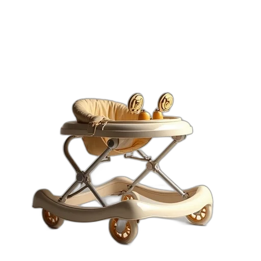 furniture, jewelry, shoes, 3d render, baby, walker, walkers transparent PNG cut-out