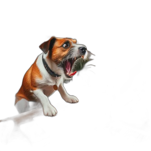 animal, photorealistic, concept art, 3d render, oil painting, jack, russell, terrier transparent PNG cut-out