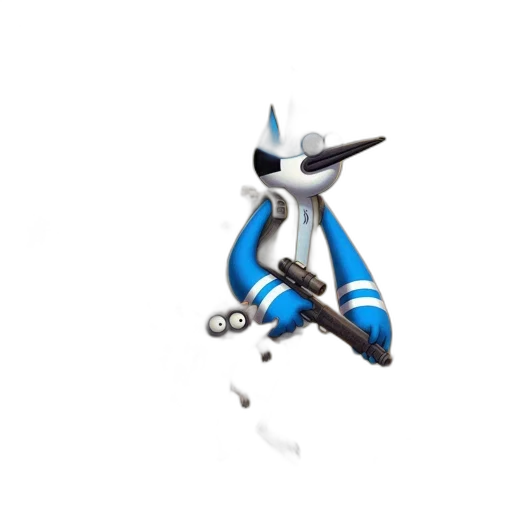 staff, robot, weapon, sword, 3d render, concept art, pixel art, fantasy art transparent PNG cut-out