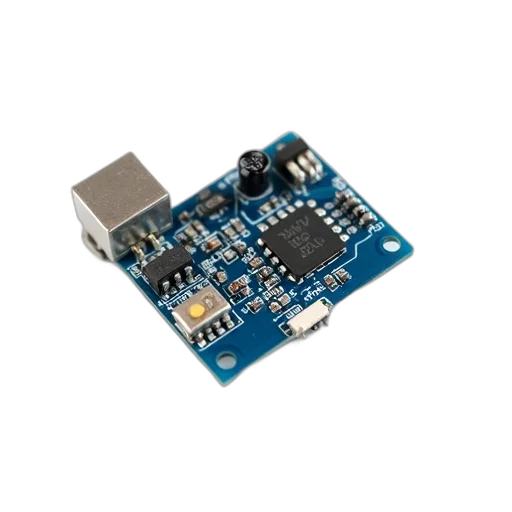 small, electronic, circuit, board, various, components, such, resistors transparent PNG cut-out