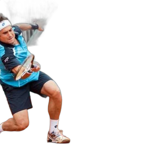 tennis, player, action, clay, court, paribas, advertisement, background transparent PNG cut-out