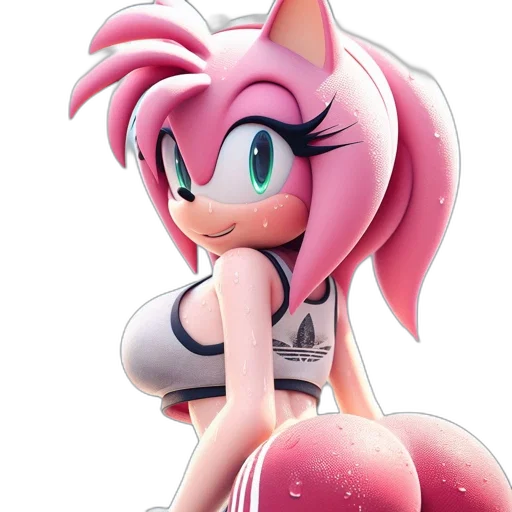 staff, concept art, cartoon, pixel art, 3d render, anthropomorphic, character, pink transparent PNG cut-out