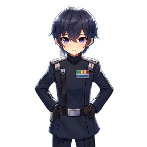 staff, weapon, jacket, robot, pixel art, anime, concept art, cartoon transparent PNG cut-out