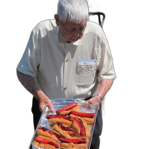 food, staff, weapon, animal, photorealistic, fire, elderly, man transparent PNG cut-out