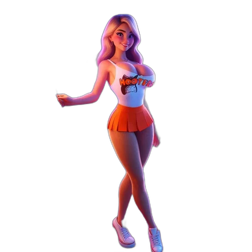 dress, robot, 3d render, concept art, cartoon, fantasy art, neon lights, underwater transparent PNG cut-out