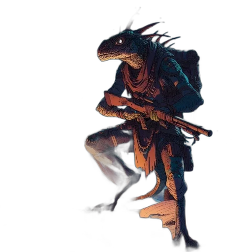 dragon, creature, weapon, animal, concept art, fantasy art, watercolor, pixel art transparent PNG cut-out