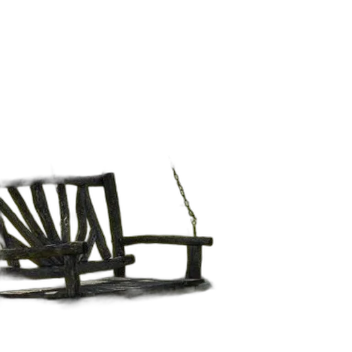 furniture, weapon, crown, jewelry, 3d render, concept art, photorealistic, fog transparent PNG cut-out