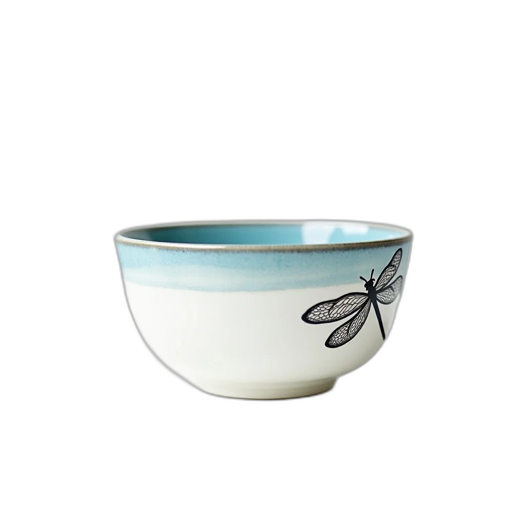 jewelry, 3d render, photorealistic, underwater, white, ceramic, bowl, blue transparent PNG cut-out