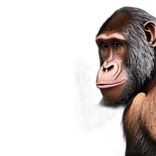animal, photorealistic, concept art, 3d render transparent PNG cut-out