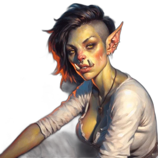 staff, face, fantasy art, concept art, photorealistic, oil painting, green, earth tones transparent PNG cut-out