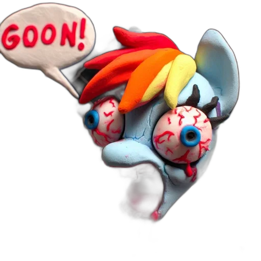staff, 3d render, concept art, animated, little, pony, figurine, portrays transparent PNG cut-out