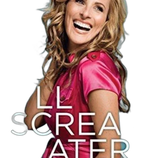 book, cover, woman, pink, shirt, titled, scream, later transparent PNG cut-out