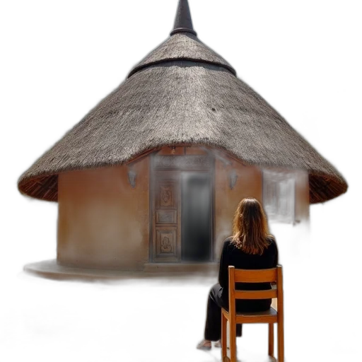 umbrella, furniture, building, dress, 3d render, photorealistic, concept art, oil painting transparent PNG cut-out
