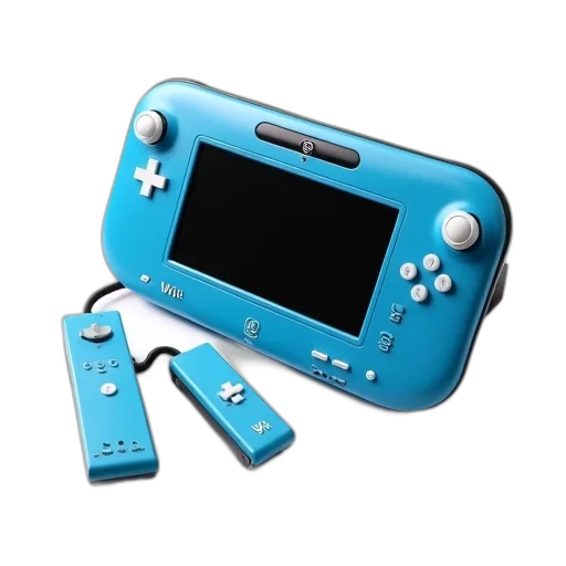 weapon, 3d render, concept art, blue, monochrome, pastel, nintendo, wii transparent PNG cut-out
