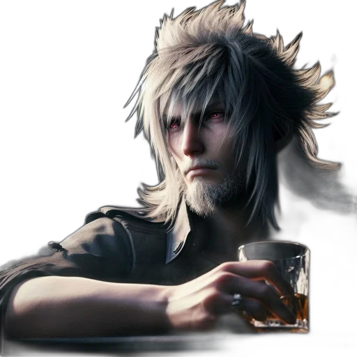 dragon, face, hair, concept art, fantasy art, photorealistic, 3d render, man transparent PNG cut-out