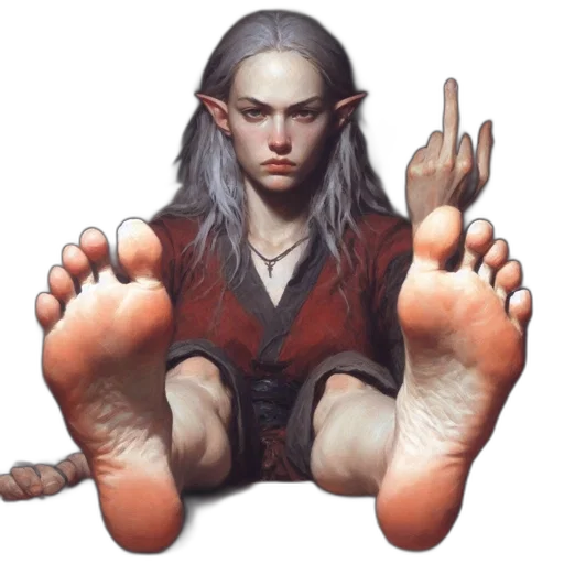 shoes, face, dragon, creature, fantasy art, concept art, pixel art, photorealistic transparent PNG cut-out