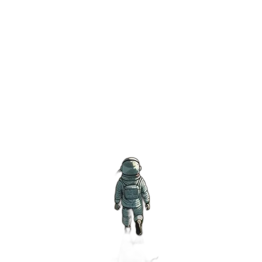 robot, jacket, creature, bottle, pixel art, concept art, comic book art, 3d render transparent PNG cut-out