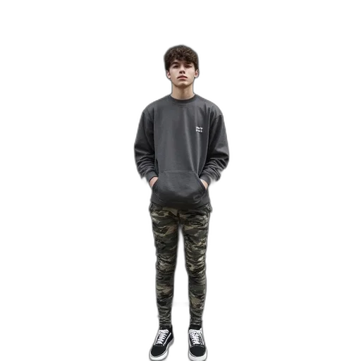 jacket, staff, creature, shoes transparent PNG cut-out