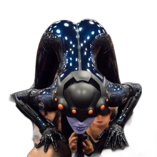 mask, robot, creature, dragon, 3d render, cyberpunk, concept art, fantasy art transparent PNG cut-out