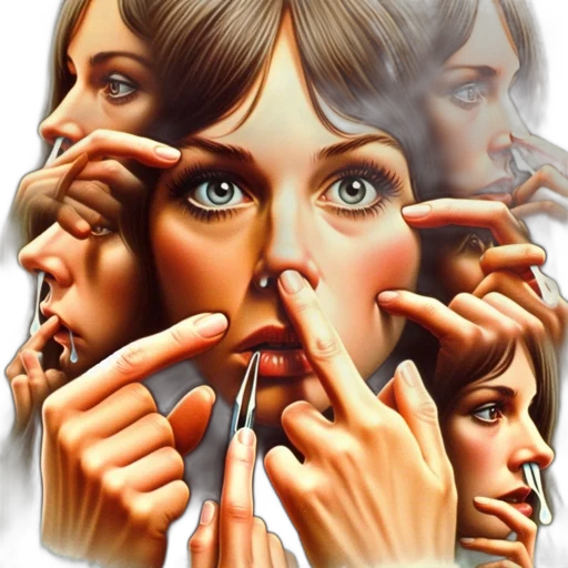 face, jewelry, mask, photorealistic, comic book art, 3d render, concept art, close-ups transparent PNG cut-out