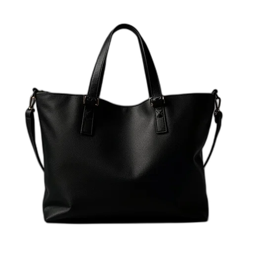 monochrome, bag, black transparent PNG cut-out