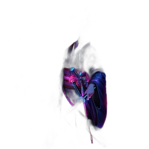 shoes, dragon, mask, flower, vaporwave, concept art, pixel art, 3d render transparent PNG cut-out