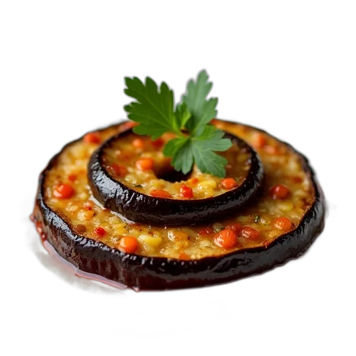 food, crown, photorealistic, 3d render, oil painting, close-up, view, dish transparent PNG cut-out