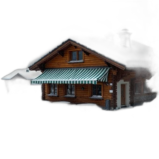 building, furniture, 3d render, photorealistic, concept art, pixel art, snow, fog transparent PNG cut-out