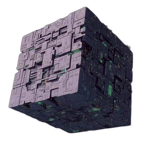 robot, building, crown, furniture, 3d render, pixel art, cyberpunk, concept art transparent PNG cut-out