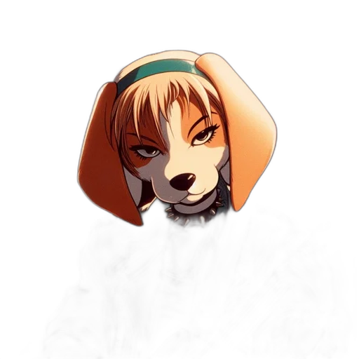 staff, hat, animal, face, pixel art, anime, cartoon, concept art transparent PNG cut-out