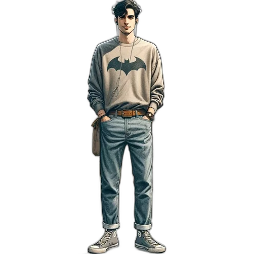 jacket, staff, concept art, pixel art, comic book art, anime, earth tones, pastel transparent PNG cut-out