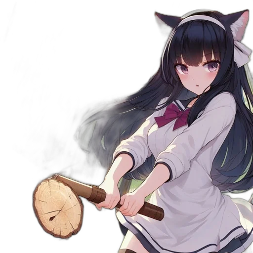 staff, weapon, sword, food, anime, fantasy art, concept art, watercolor transparent PNG cut-out