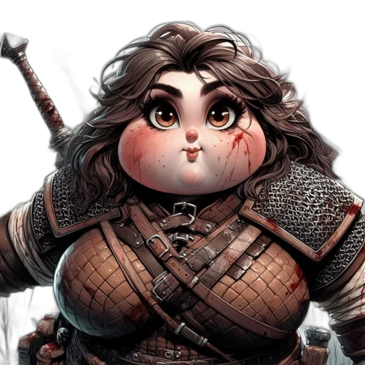 face, fantasy art, concept art, comic book art, photorealistic, fierce-looking, woman, armor transparent PNG cut-out