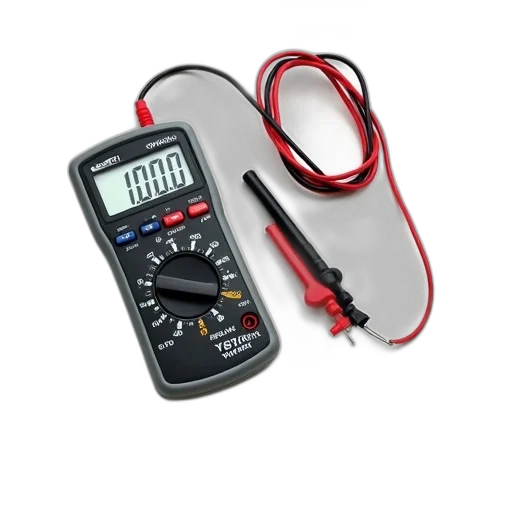 staff, digital, multimeter, black, gray, color, scheme, displayed transparent PNG cut-out