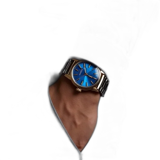 jewelry, staff, jacket, umbrella, photorealistic, 3d render, blue, person transparent PNG cut-out